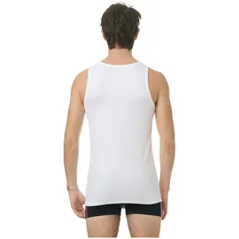 adidas Unterhemd 4er Pack - Tank Top, Active Flex Cotton, ärmellos, einfarbig, Schwarz/Weiß L