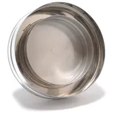 ASTEC Verschlussdeckel Doppelwandig Edelstahl 300 mm transparent/weiß