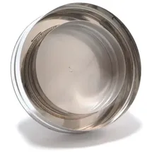 ASTEC Verschlussdeckel Doppelwandig Edelstahl 300 mm transparent/weiß