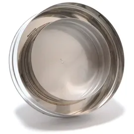 ASTEC Verschlussdeckel Doppelwandig Edelstahl 300 mm transparent/weiß