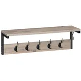 luxuskollektion Wandgarderobe Modern Schwarz