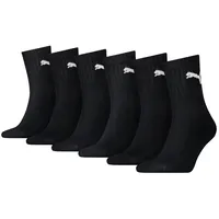 Puma Socken 6er Pack Stretch SCHWARZ|SCHWARZ 43-46