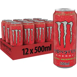 Monster Energy Ultra Watermelon 12x 0,5L Dose