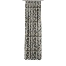 ADAM Audio Vorhang ADAM "Bio Bel" Gr. 2, schwarz, B:145cm H:175cm, Jacquard, Baumwolle (Bio-Baumwolle), Gardinen, aus 100% Bio-Baumwolle