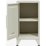 BISLEY Stahlschrank Fern Mini FERMINLH696 verkehrsweiß 38,0 x 40,0 x 72,5 cm, aufgebaut