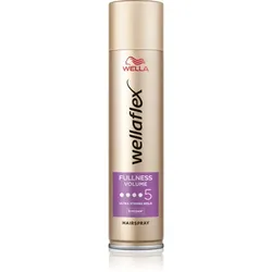 Wella Wellaflex Fullness Volume Haarspray mit extra starkem Halt für Flexibilität und Volumen 250 ml