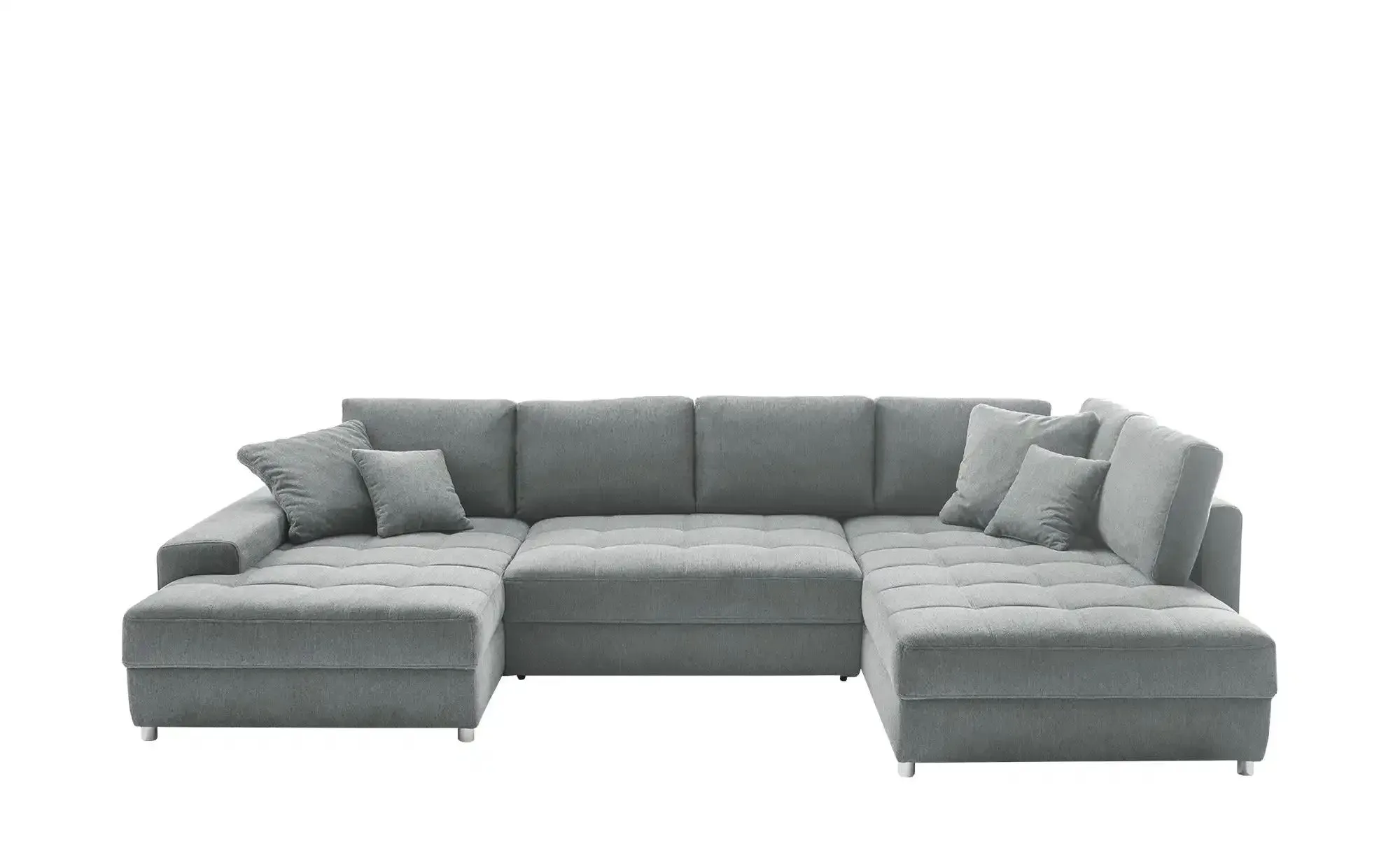 bobb Wohnlandschaft  Arissa de Luxe ¦ grau ¦ Maße (cm): B: 353 H: 84 T: 215.0