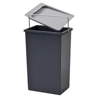 HAILO Inneneimer 10 l Dunkelgrau