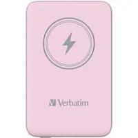 Verbatim Power Bank 5000 mAh, Wireless Charger 15 W,