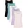bonprix Longtop Lila/Schwarz XL