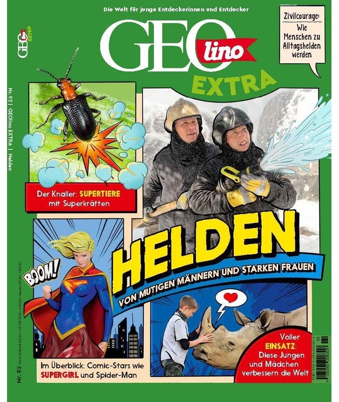 Geolino Extra / Geolino Extra 92/2022 - Superhelden - Rosa Wetscher  Geheftet