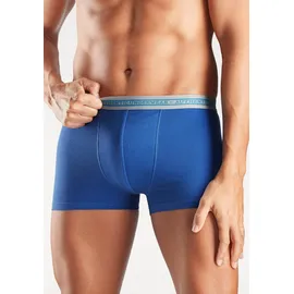 Authentic Underwear Boxershorts unifarben blau/ grau/ türkis XS 4er Pack