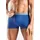 Authentic Underwear Boxershorts unifarben blau/ grau/ türkis XS 4er Pack