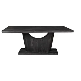 Villa Möbel Vocoza 240 x 76 x 110 cm schwarz
