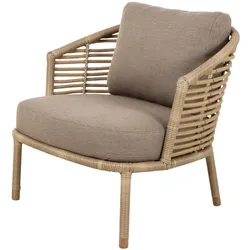Cane-line - Sense Outdoor Lounge Sessel, natur / taupe