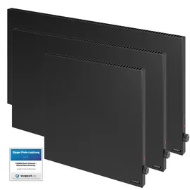 VASNER Konvi Hybrid Elektroheizung 0,9 kW Schwarz