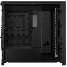 Corsair FRAME 5000D WOOD RS Midi Tower Schwarz, Walnuss
