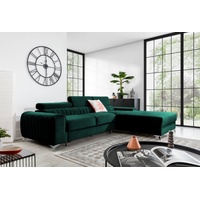 yourhouse24 Ecksofa Grayson Schlafsofa Wohnlandschaft Links Rechts Couch Bettkasten