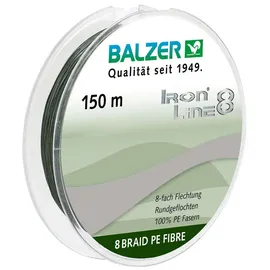 Balzer Iron Line 8 150 m Spule grün 0,12 mm/ 9,8 kg
