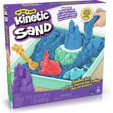 Spin Master Kinetic Sand Sandbox Set blau