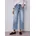 High Waist Wide Leg im Loose Fit Light Blue wash 34 34W 26L