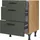 Nobilia Unterschrank Easytouch 60 x 58,3 x 87 cm Grün