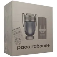 paco rabanne Duft-Set Paco Rabanne Invictus Eau de Toilette edt 100ml + Deodorant Stick 75ml, 1-tlg.