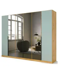 Drehtürenschrank  Skyla , holzfarben , Maße (cm): B: 271 H: 210