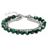 GT Collection Armband Faceted-Bead in green | Gr.: onesize