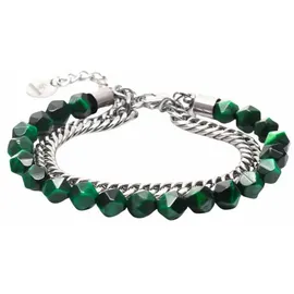 GT Collection Armband Faceted-Bead in green | Gr.: onesize
