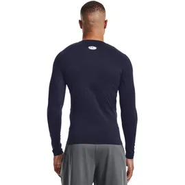 Under Armour HeatGear Armour langarm Funktionsshirt Herren 410 midnight navy/white XL