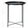 House Nordic Beistelltisch Bastia, (DH 47x50 cm, rund, Schwarz,
