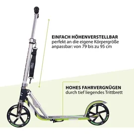 Hudora BigWheel 205 grau/grün