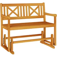 vidaXL Garten-Schaukelbank 110 x 59 x 97 cm Braun