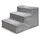 Karlie Easy Step Hundetreppe Hell Grau 60 x 45 x 40 cm