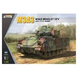 Kinetic K61014 M3A3 Bradley Modellbausatz, grau