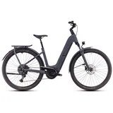 Cube Kathmandu Hybrid ONE 800 Grau Modell 2025 | shadowgrey ́n ́black | 58 cm | E-Trekkingräder