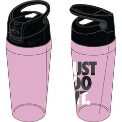 NIKE TR Hypercharge Straw Bottle, 666 pink rise/anthracite/black, ONE SIZE