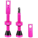 Chris King Peaty's Tubeless Ventile 80 mm rosa