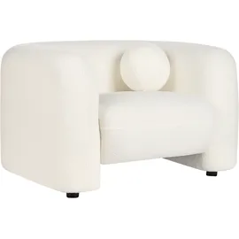 Beliani Sofa Set 4-Sitzer Leiren Bouclé Weiß