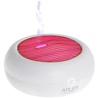 Adler AD 7969 USB 3in1, kleiner Ultraschall Aromadiffusor für Ätherische Öle Raumerfrischer weiß