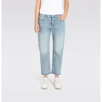 MAC 5-Pocket-Jeans "STRAIGHT", Damen, Gr. 38, Länge 28, blau