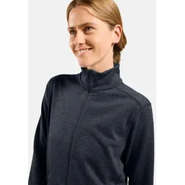 Odlo Damen Grid Fleece Jacke (Größe M, schwarz)