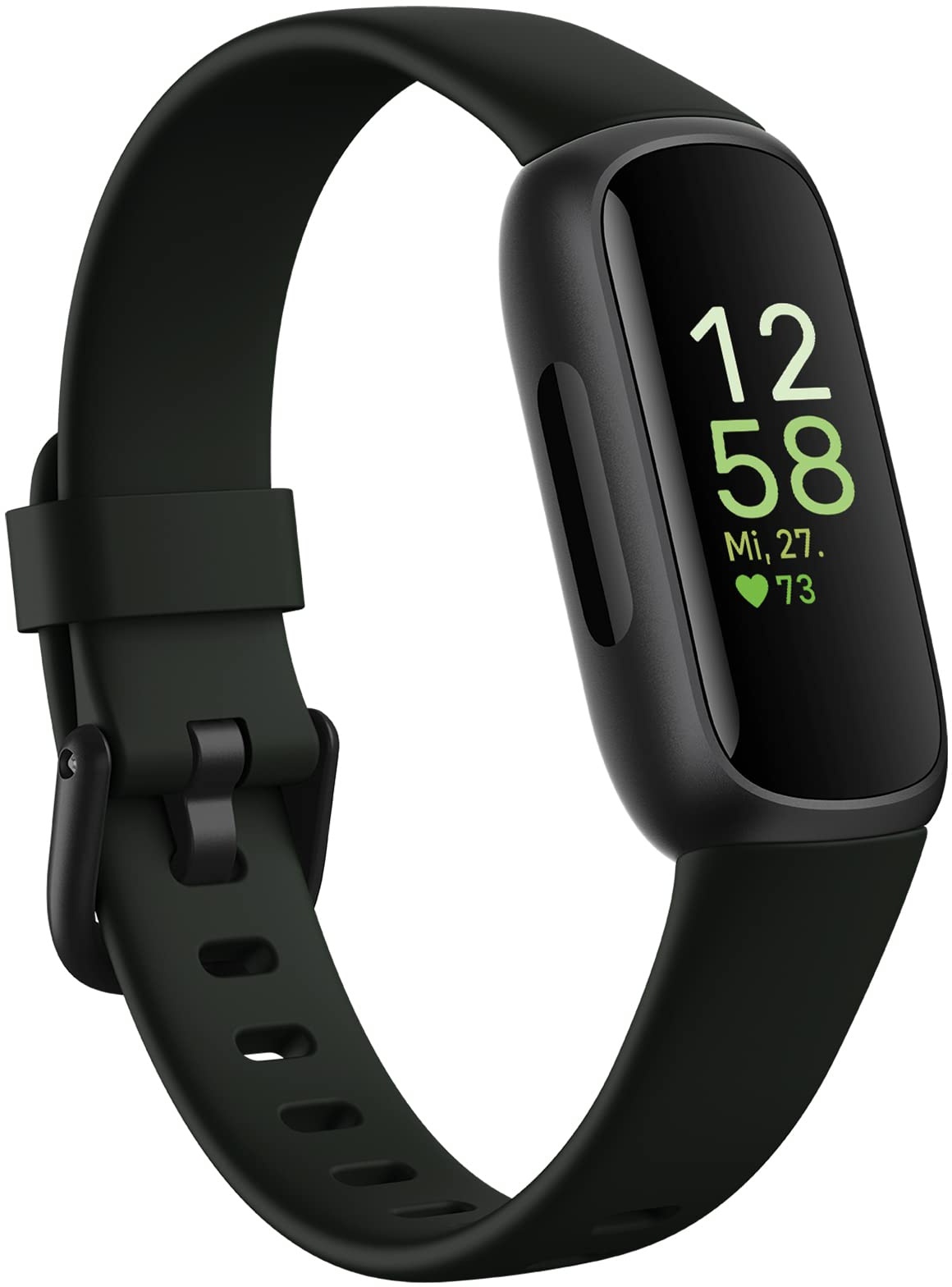 Fitbit Inspire 3 by Google – Gesundheits- & Fitness-Tracker Damen / Herren - Herzfrequenzmessung, Stressmanagement, Schlafanalyse & bis zu 10 Tage Akkulaufzeit – Fitnessuhr kompatibel mit Android/iOS