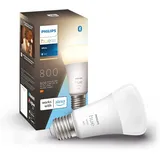 Philips Hue White E27 LED Lampe (806 lm), dimmbares LED Leuchtmittel für das Hue