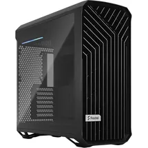 Fractal Design Torrent Black E-ATX Tempered Glass Window High-Airflow Mid Tower Computer Case