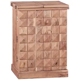 Wohnling Barschrank 65 x 91 x 50 cm Braun