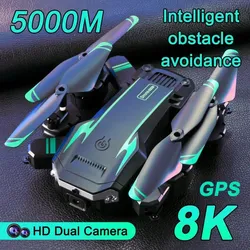 2024 neue S6 Professionelle Faltbare Quadcopter Drohne 8K HD Kamera GPS RC Hubschrauber FPV WIFI Hindernis Vermeidung Spielzeug geschenk