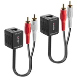 Lindy Stereo Audio Extender Cat.5/6 100m