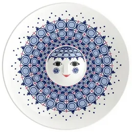 Bjørn Wiinblad Olga Servierteller Keramik blau